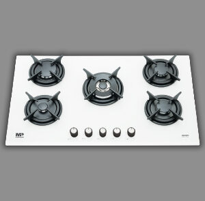 اجاق گاز صفحه‌ای شیشه سفید G 241 W