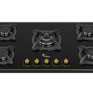 اجاق گاز صفحه اي 5شعله سیمر مدل G 566