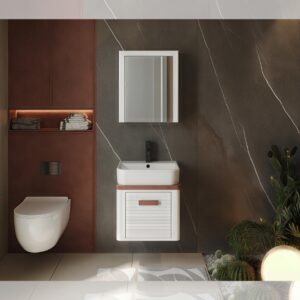 روشویی کابینتی بومرنگ مدل یونیک پلاس 50