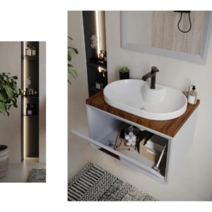 روشویی کابینتی بومرنگ مدل جنوا65