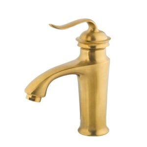 شیر روشویی آمیتیس طلا مات