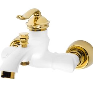 شیر حمام آمیتیس سفید طلا