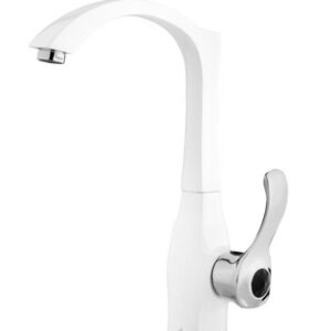 شیر ظرفشویی کریستال سفید کروم