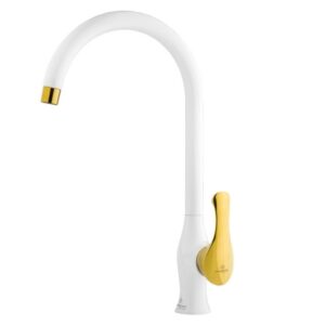 شیر ظرفشویی تیتان سفید طلا